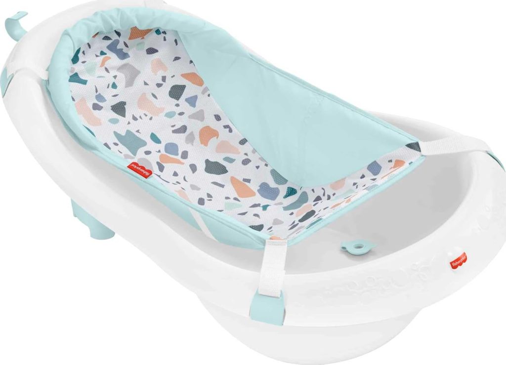 Banheira 4 em 1 Fisher-Price com rede e acessórios