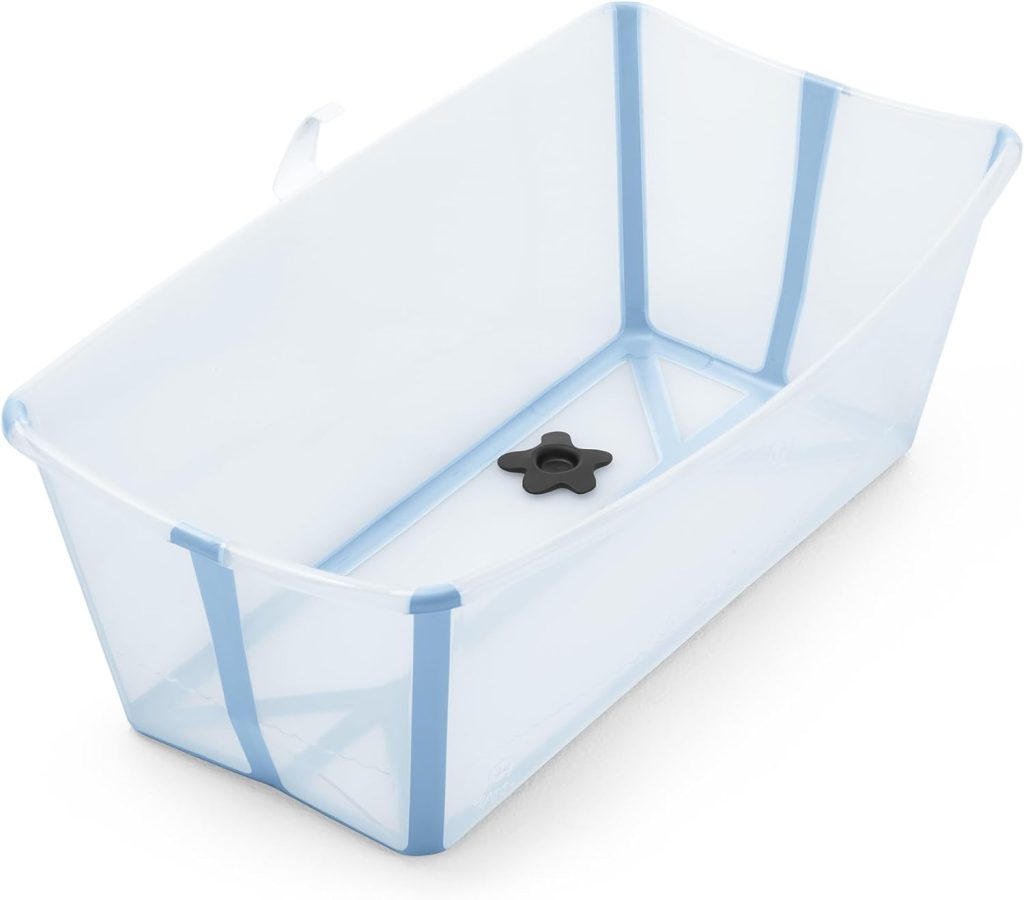 Banheira Flexível Oceano Azul Plug Térmico Stokke
